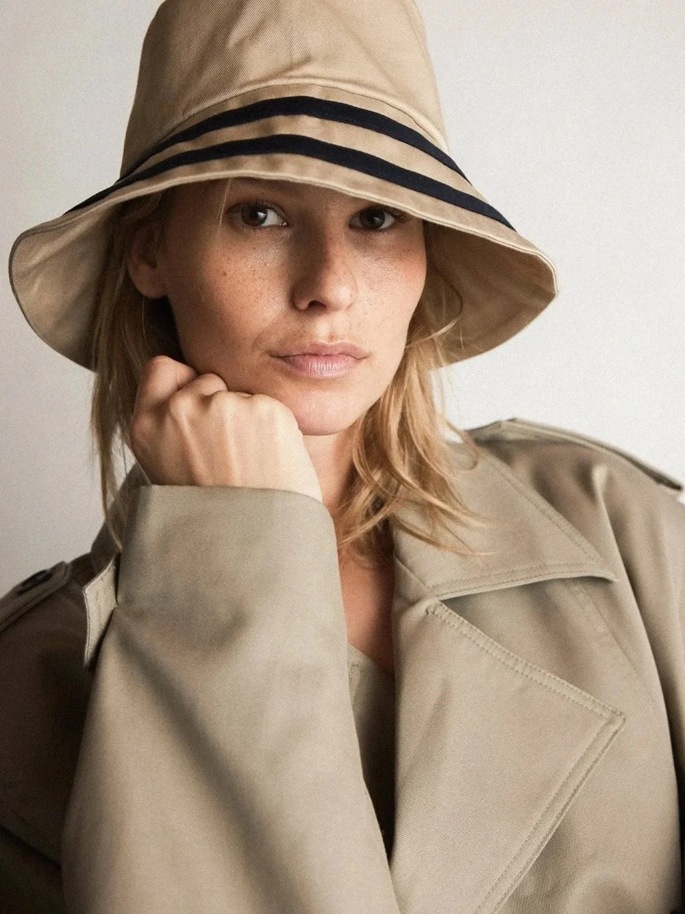 Janessa Leone Colton cotton bucket hat - Picture 1 of 13